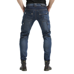AA Rated Plus Size Men's Sportswear Custom Team Winter Racing <b>Motorbike</b> Jeans Breathable Quick Dry Stone Washed Zipper - Product Image 4