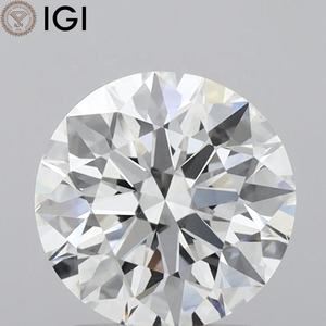 IGI Certified 1,32 Carat Forma redonda 6,99 MM Lab Grown CVD Diamond E Color VS1 Suelto para ajuste personalizado - Product Image 1