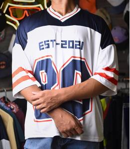 Nouvelle Saison 2025 – Maillots de Football Imprimés en Gros pour Hommes, Grande Taille, Coupe Ample, en Maille, Numéro Personnalisé 80 - Product Image 3