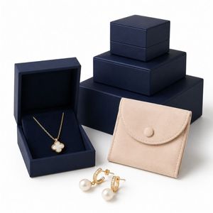 Custom Jewelry Packaging Wholesale Luxury Rigid Paper <b>Gift</b> <b>Box</b> with Custom Logo - Product Image 5