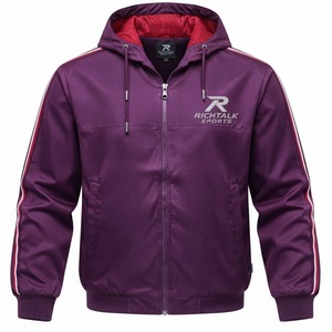 Men's <b>Lime</b> <b>Green</b> Hooded Windbreaker Jacket Pullover Closure Lightweight Sporty Style Regular Fit Summer Wear Front Logo - Product Image 5