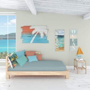 ปลอกหมอนนุ่มพิเศษน้ำหนักเบาขนาดมาตรฐานดูแลง่ายตกแต่งงานศิลปะสำหรับเคสเบาะเบสขนาดเล็ก - Product Image 5