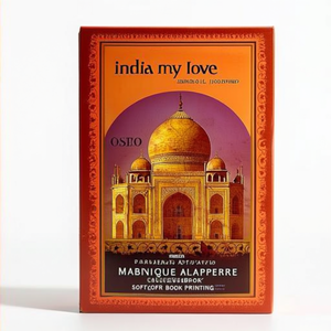 L'Inde, mon amour, par l'auteur Dominique Lapierre, impression de livre broché personnalisé à couverture souple - Product Image 1