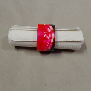 Juego de servilleteros de forma redonda multicolor y resina de nuevo estilo, vajilla para restaurante, vajilla usada, el mejor diseño para el hogar y la cocina - Product Image 4