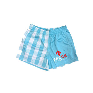 Pantalones cortos de fútbol personalizados con estampado digital, cintura elástica, poliéster, antibacterianos, con logo personalizado. - Product Image 2