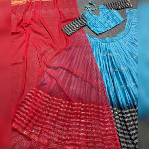 Vêtements de soirée pour femmes de créateur Lehenga-Choli Set in Fancy Style - Product Image 4