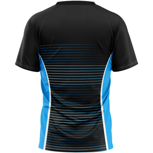Maillot de sport personnalisé sublimé à manches courtes, polo respirant à séchage rapide, vêtements d'équipe tricotés, vêtements de sport - Product Image 3