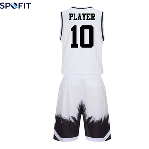 Premium Quality Customizable <b>Basketball</b> Uniform with Front Logo Plus <b>Size</b> Option 100% Polyester Material - Product Image 3
