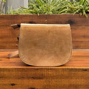 2025 Wholesale Hot Large Capacity Genuine Suede Leather Tassel <b>Crossbody</b> Messenger <b>Bag</b> for Women's Cowhide Shoulder Handbags - Product Image 5