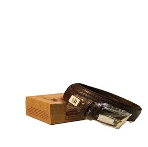 สัมผัสกับสไตล์เหนือกาลเวลาด้วยเข็มขัดหนังแท้ที่มีทองแดงสามารถปรับแต่งความยาวได้และสวมใส่ได้พอดี - Product Image 3