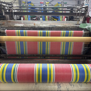 <b>Colorful</b> Stripe HDPE Tarpaulin Roll PE Material UV & Fire Resistant Welding Extruding Cut-to-Size <b>Plastic</b> <b>Sheets</b> for Covering - Product Image 5