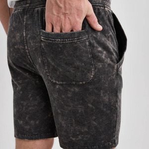 Autumn <b>Winter</b> Season Mens Acid <b>Washed</b> Shorts Thermal Fleece <b>Washed</b> Shorts Casual Sports Active Outerwear Shorts For Men's - Product Image 6