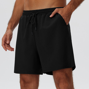 LUYU Men's Patchwork Woven Mid Waist Quick Dry Shorts with Pockets Drawstring Casual <b>Athletic</b> Wear Green - Product Image 2