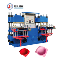 Presse à chaud hydraulique, machine de vulcanisation, double station de pressage, machine de fabrication de moules en silicone pour moules en silicone de qualité alimentaire