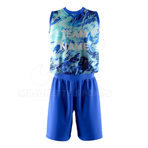 Ensemble maillot et short de volley-ball de bonne qualité, tissu à séchage rapide avec gestion de l'humidité pour clubs, académies et tournois - Product Image 2