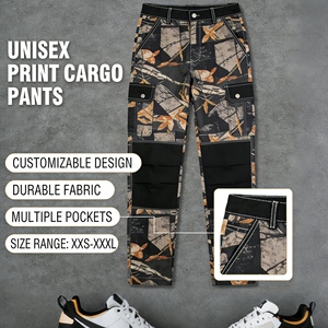 <span class=keywords><strong>Pantaloni</strong></span> Cargo Casual da <span class=keywords><strong>Uomo</strong></span> in Stile Militare, 55% Cotone 45% Poliestere, Chiusura con Bottoni - Product Image 6