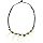 Collar prehistórico de hueso, accesorio de disfraz - Product Image 2