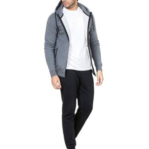 Conjunto Deportivo Informal para Hombre con Sudadera de Forro Polar con Mangas Raglán, Cierre de Cremallera, Bolsillos Laterales, Ribete de Canalé en el Dobladillo y Cintura Elástica - Product Image 1