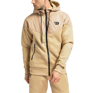 Ensemble de survêtement pour homme de haute qualité, décontracté, hiver, uni, écologique, à capuche avec cordon de serrage, vêtements de sport, entraînement en salle de sport, course à pied, sports - Product Image 3