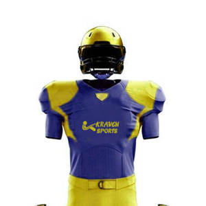 Uniforme de fútbol americano de alta demanda en venta, hecho de poliéster. - Product Image 4