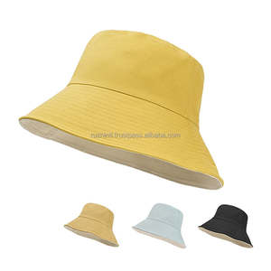 หมวกบักเก็ตแฟชั่นปรับได้ ผ้าโพลีเอสเตอร์น้ำหนักเบา สำหรับผู้ชายและผู้หญิง สวมใส่กลางแจ้ง สตรีทแวร์ลำลอง กันแดด สไตล์ฤดูร้อน - Product Image 5