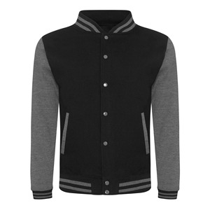 <b>Men's</b> Black And Yellow Varsity <b>Jacket</b> Turn-down Collar Regular Fit Casual Autumn Wear Polyester Material - Product Image 6