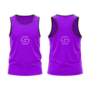 Custom LOGO Sublimation Printed 100% Polyester <b>Running</b> <b>Singlet</b> Quick Dry Mesh Tank Top OEM for Men - Product Image 1