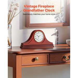 Orologio da scrivania e da tavolo con 6.4 Vintage silenzioso in movimento al quarzo - Product Image 2
