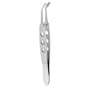 เครื่องมือผ่าตัดเปลือกตาคุณภาพสูง ทำจากเหล็กกล้าไร้สนิม ยี่ห้อ Arita Meibomian Gland Compressor Expressor Forceps สำหรับจักษุแพทย์ ขายส่ง - Product Image 4