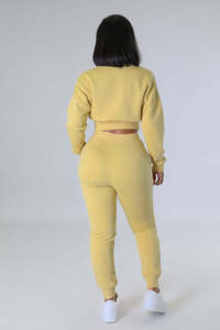 Nouveauté : Ensemble de survêtements pour femmes à capuche et manches longues, style tendance 2025, haute qualité, confortable - Product Image 2