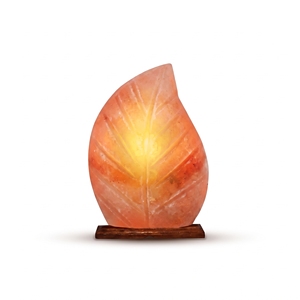 Lámpara Premium con Forma de Hoja de Sal, Adorno Mineral Orgánico para Espacios de Hostelería Boutique y Decoración de Habitaciones Elegantes - Product Image 1