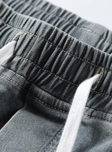 Pantalones Cargo de Mezclilla Vintage para Hombre, Lavado a la Piedra, Cintura Media, Corte Regular, Algodón Transpirable, Ecológico, Duradero, Casual, para Primavera - Product Image 6
