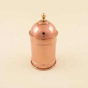 Hand-Hammered Antique Copper Canister Set Of 4 With Airtight Lids Fresh Seal Tarnish-Resistant Stainless Steel Kitchen Storage - Product Image 3