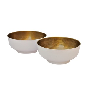 Copper Pedicure Bowl Foot Massage Bowl Round <b>Shape</b> Beauty Nail Equipment Simple Design Wholesale From India - Product Image 2