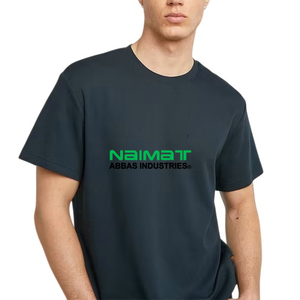 Camisetas de Hombre al por Mayor OEM de Alta Calidad, 100% Algodón Tejido, Lisas, Transpirables y Ecológicas para Verano - Product Image 3