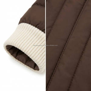 Women's Warm Long Quilted Puffer <b>Coat</b> Lightweight <b>Winter</b> Belted Jacket Premium Insulated Outerwear OEM Manufacturer - Product Image 4