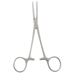 Pinzas para sujetar tejido Allis, de acero inoxidable, rectas, para arterias, instrumento quirúrgico manual, 1.8 mm, 16 cm, reutilizables, para hospital - Product Image 1