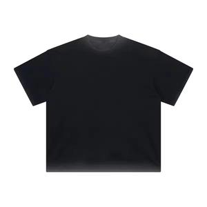 เสื้อยืดคอตตอน 100% คุณภาพสูง ทรงหนา ซักย้อมสีแบบแอซิดวอช สำหรับผู้ชาย เสื้อยืดวินเทจแบบสโตนวอช  ไม่มีลาย  สามารถสั่งทำได้ - Product Image 4