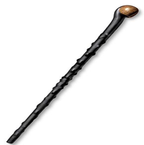 Cette magnifique canne de marche en bois, fabriquée à la main, présente une silhouette de serpent enroulée de manière complexe, disponible à prix de gros. - Product Image 6