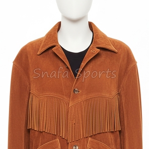 2026 Customizable Women's Western Style <b>Long</b> Sleeve <b>Leather</b> <b>Jackets</b> Plus Size Fashion Accessory for women OEM Serviced - Product Image 4