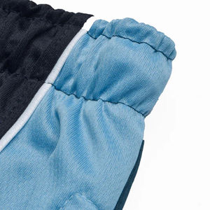 High Quality Men Contrast Shoulder and Sleeve Stripe Tracksuit Short Sleeve T Shirt and Joggers Set Casual Athletic Sports Suit - Product Image 5