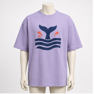 เสื้อยืดผู้ชายทรงโอเวอร์ไซส์ ผ้าคอตตอนถัก 100% พิมพ์ลายดิจิตอลแบบพรีเมียม แห้งเร็ว รุ่นที่ 26 TSA-SPT-0026 - Product Image 1