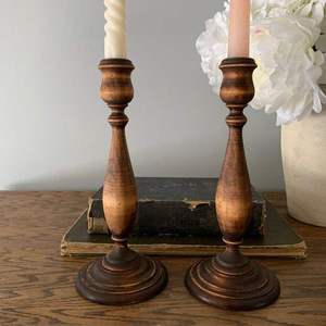 Authentic Hand Carved Wooden <b>Candle</b> Holders Lavie Creations LCa-55 for Traditional Indian Home Decor Exotic Antique Styling - Product Image 5