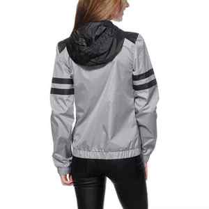 Chaqueta Cortavientos con Capucha Unisex Personalizada OEM, Revestida, Impermeable, Transpirable, Ecológica, Reversible, con Cierre Frontal - Product Image 2