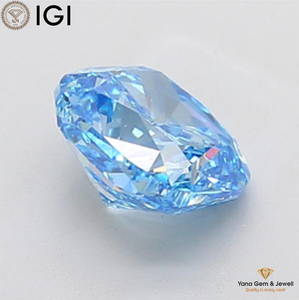 ใบรับรอง IGI เพชร CVD ทรงคุชชั่น 3.00 กะรัต สีฟ้าสดใส ระดับความสะอาด VS1 สำหรับเครื่องประดับสมัยใหม่ - Product Image 4
