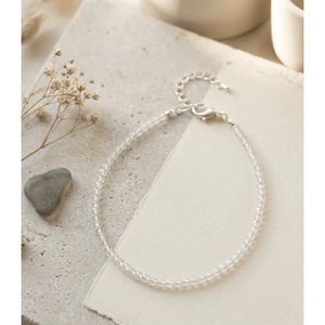 Wholesale Handcrafted Natural Crystal Quartz <b>Beaded</b> <b>Bracelet</b> Crystal Quartz Clarity ARC <b>Bracelet</b> for Crystal <b>Bracelets</b> Bangles - Product Image 2