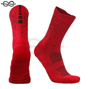 Chaussettes de sport tissées pour hommes et femmes, antidérapantes, respirantes, anti-odeur, personnalisables, pour football, basketball, course à pied, cyclisme, confortables - Product Image 4