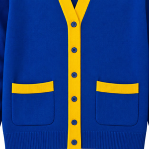 Custom sorority <b>cardigans</b> acrylic knitted KSU university women's sweaters V-neck Greek logo college varsity <b>cardigan</b> - Product Image 3