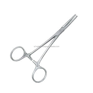 Pinces à artères droites et courbées A-1 VERITAS Crile 14 cm en acier inoxydable, instrument de haute qualité, instruments réutilisables - Product Image 4