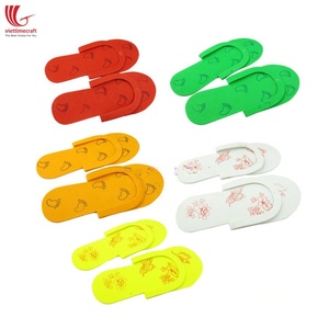 Pantuflas Desechables para Pedicura, Chanclas de Espuma Antideslizantes para Salón de Uñas, Spa, Sandalias para Invitados, Multicolores, Plegables, Venta al Por Mayor - Product Image 5